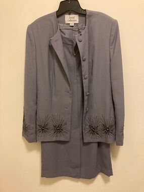 Gray Social Collection 2piece Suit